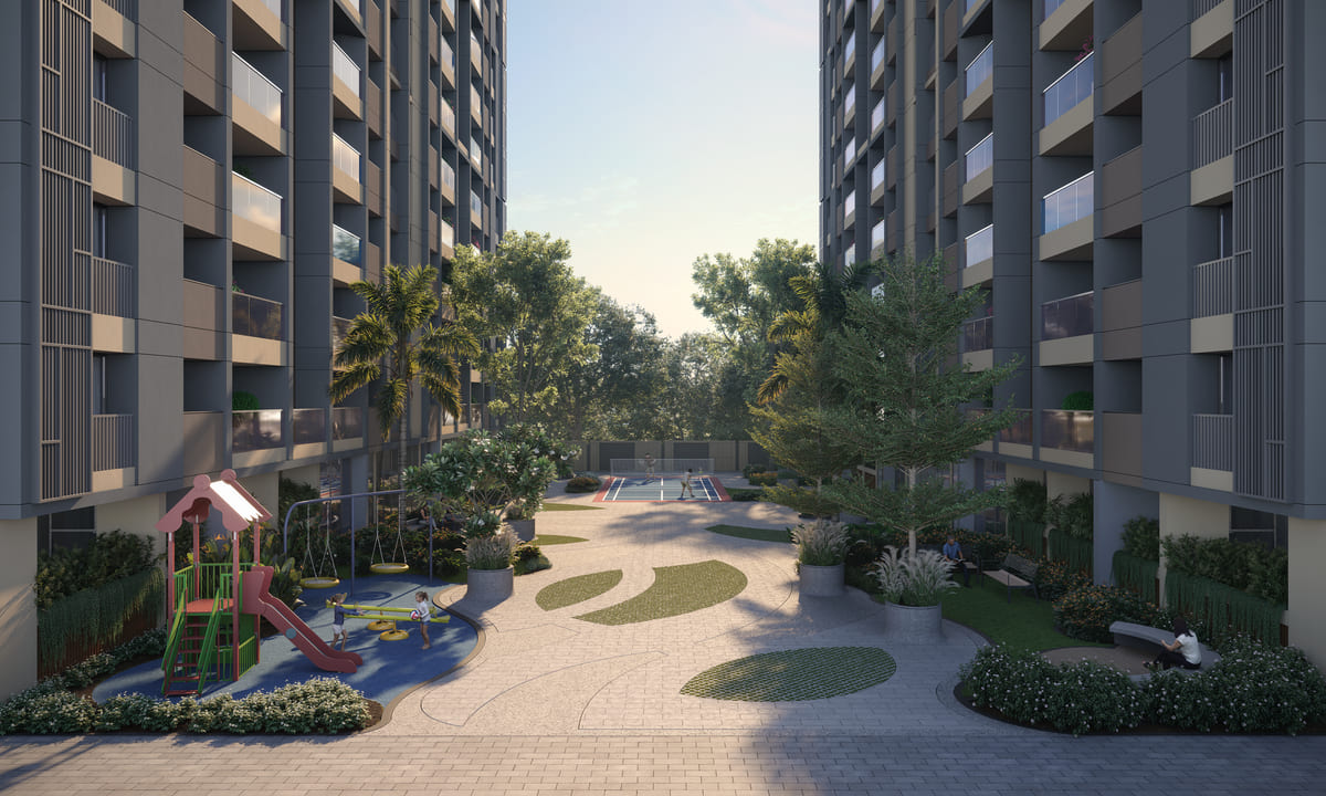 SAMARTHYA SALISTER – 3D ELEVATION