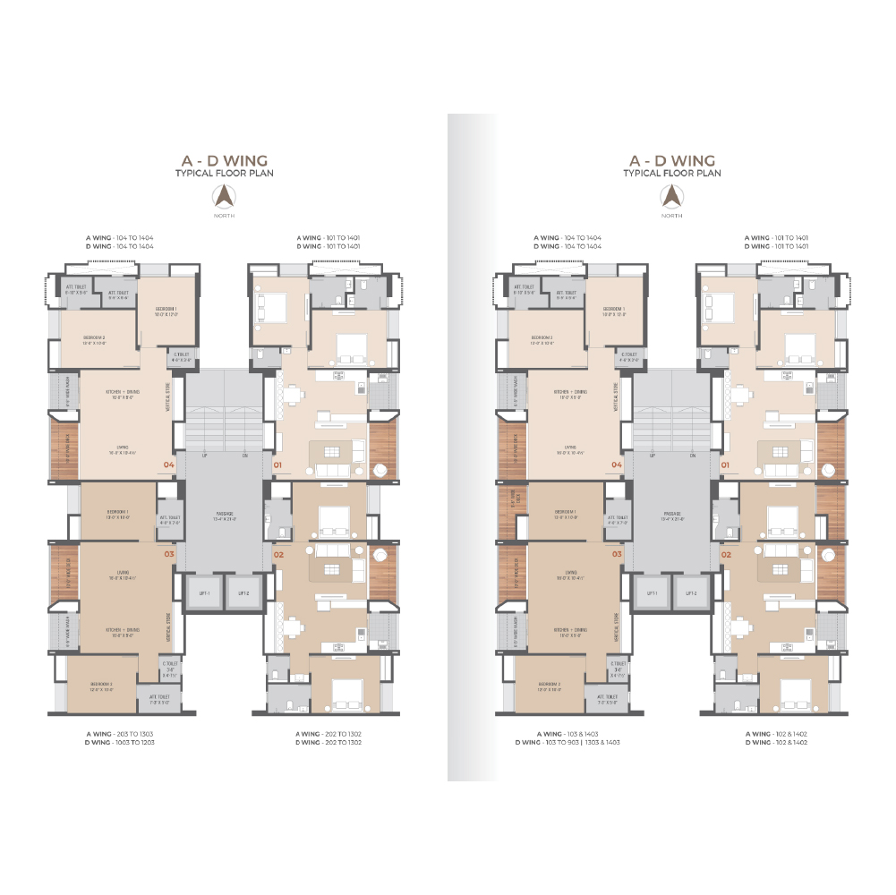 Samarthya Enorme – Typical Layout Plan