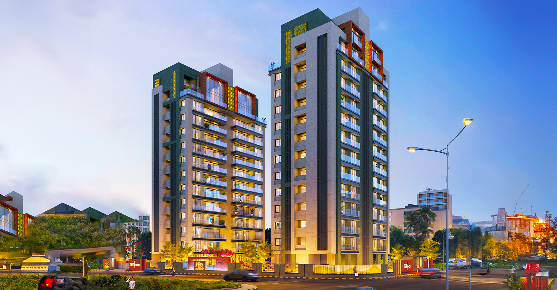 Samarthya Excellence - 3 & 4 BHK Lavish Living - Behind Pal lake Garden, Surat