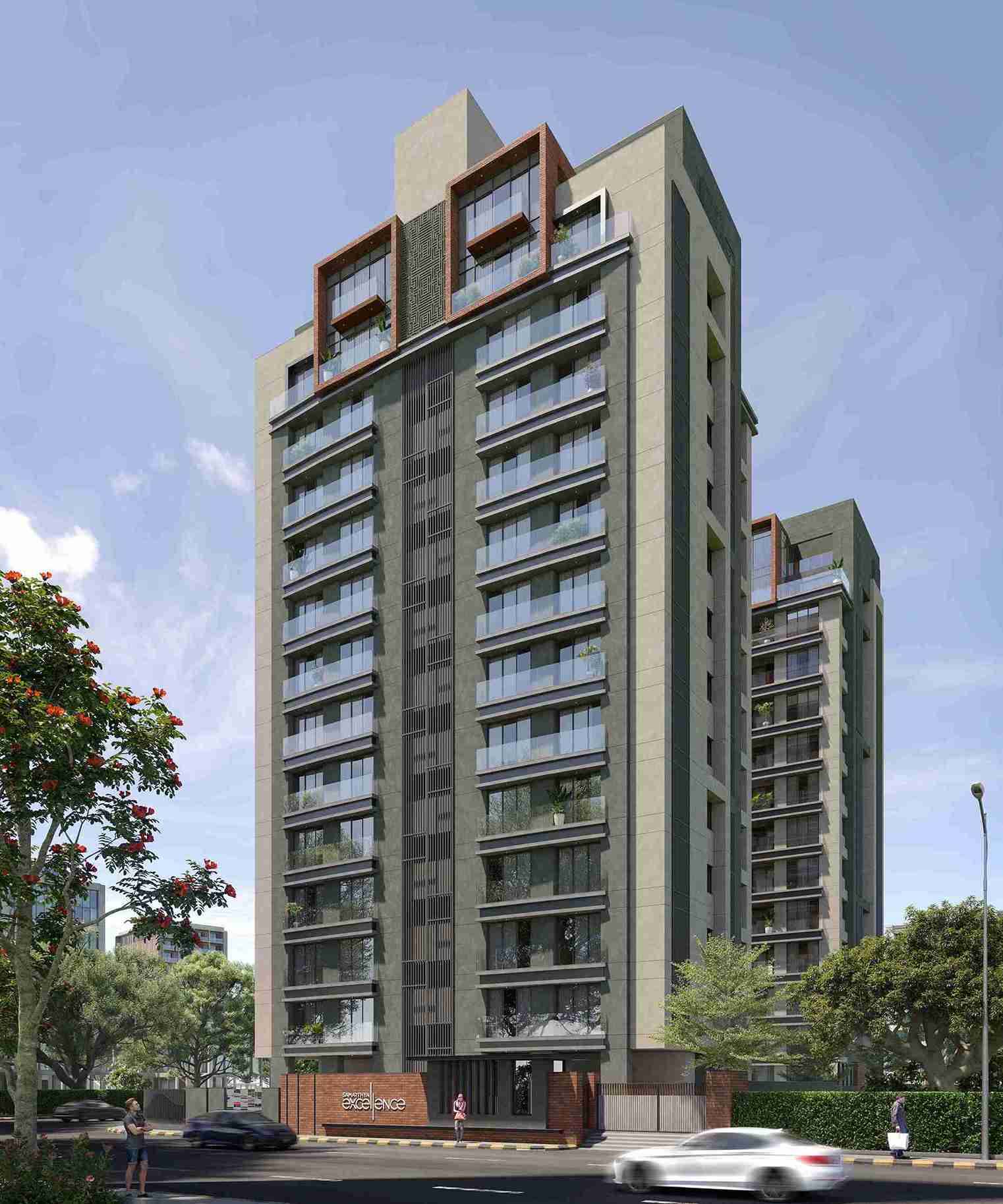 SAMARTHYA SALISTER – 3D ELEVATION