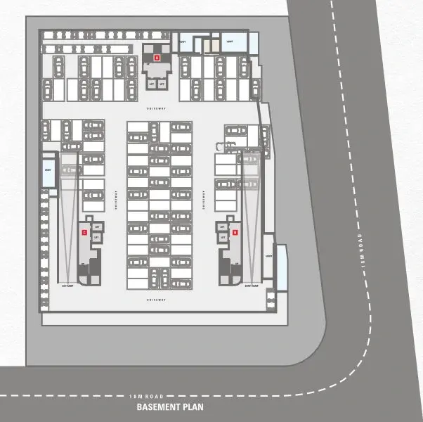 Samarthya Heights – Basement Plan