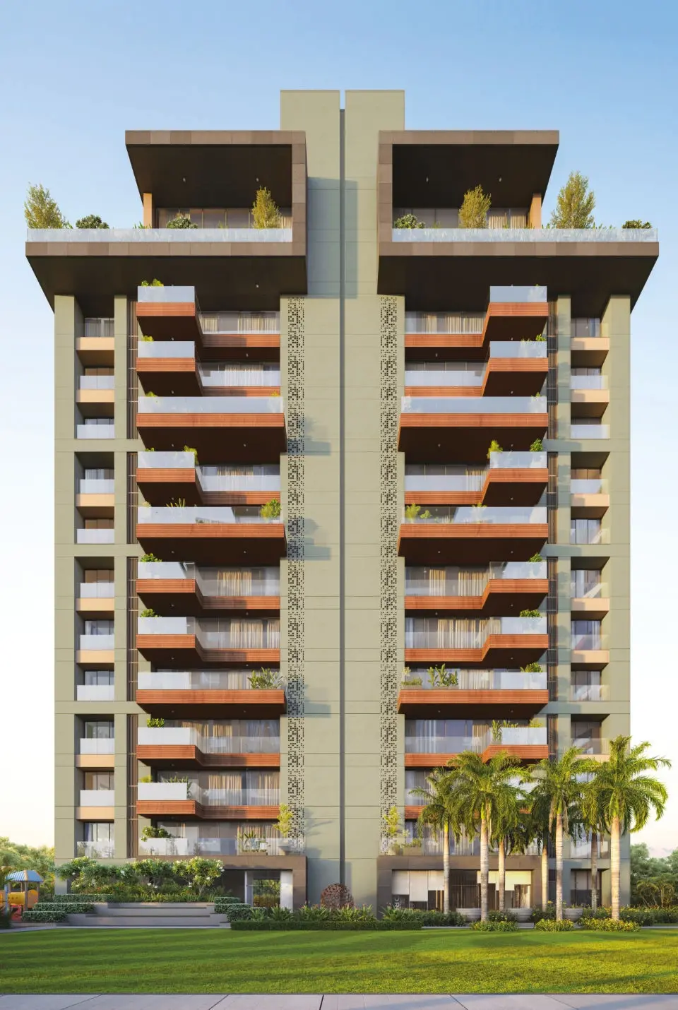 SAMARTHYA SALISTER – 3D ELEVATION